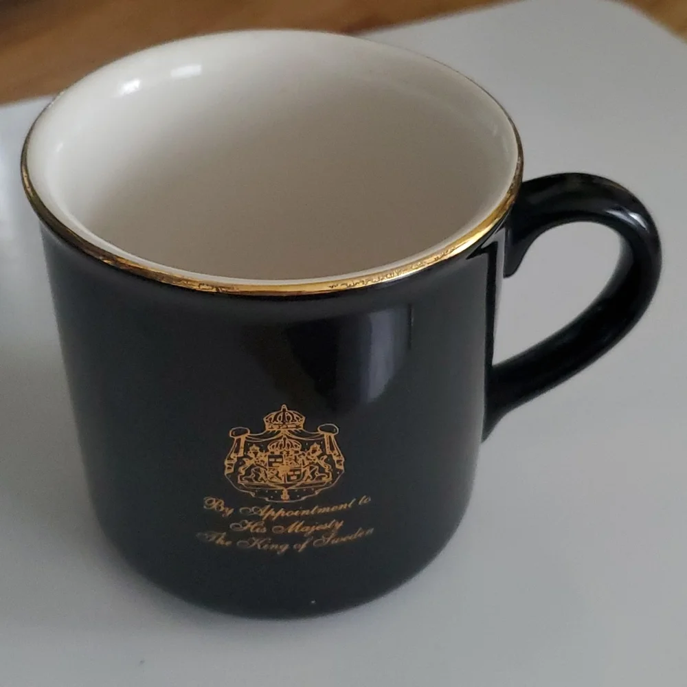 Gevalia Kaffe Black Coffee mug